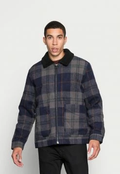 Edc By Esprit TRUCKER - Summer Jacket - Dark Blue