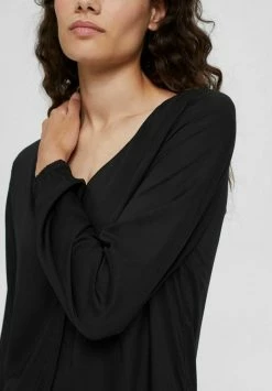 Edc By Esprit CORE FLUID - Blouse - Black 13 Edc By Esprit CORE FLUID - Blouse - Black -edc by Esprit Shop c036ae8a5e544e8b88ecbfec454058c3