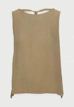 Edc By Esprit Top - Light Khaki -edc by Esprit Shop c04a6fbabe42460998703b76da622ce9