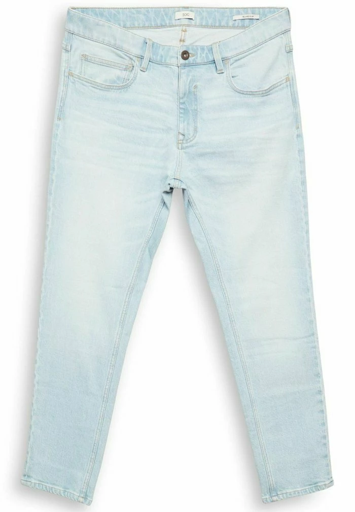 Edc By Esprit STRETCH - Straight Leg Jeans - Blue Bleached 7 Edc By Esprit STRETCH - Straight Leg Jeans - Blue Bleached - Image 7