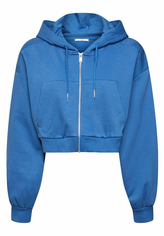 Edc By Esprit CROPPED - Zip-up Sweatshirt - Blue 5 Edc By Esprit CROPPED - Zip-up Sweatshirt - Blue - Image 5