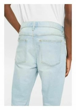 Edc By Esprit STRETCH - Straight Leg Jeans - Blue Bleached -edc by Esprit Shop c15ffa8b3312443c8b2f7ca11397a6a5
