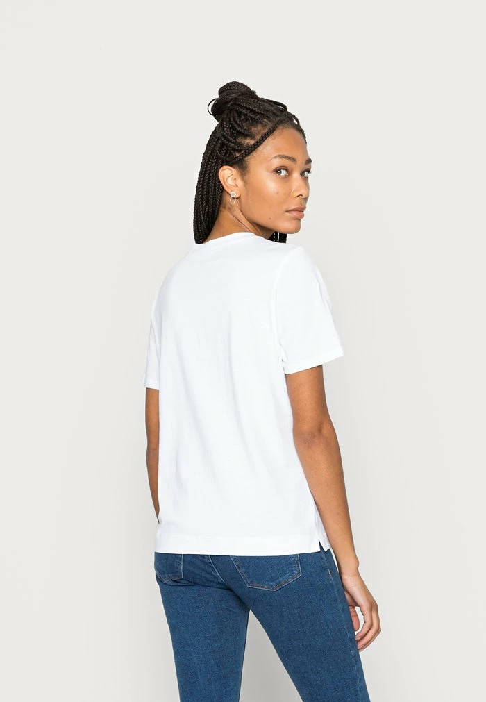 Edc By Esprit Basic T-shirt - White 3 Edc By Esprit Basic T-shirt - White - Image 3