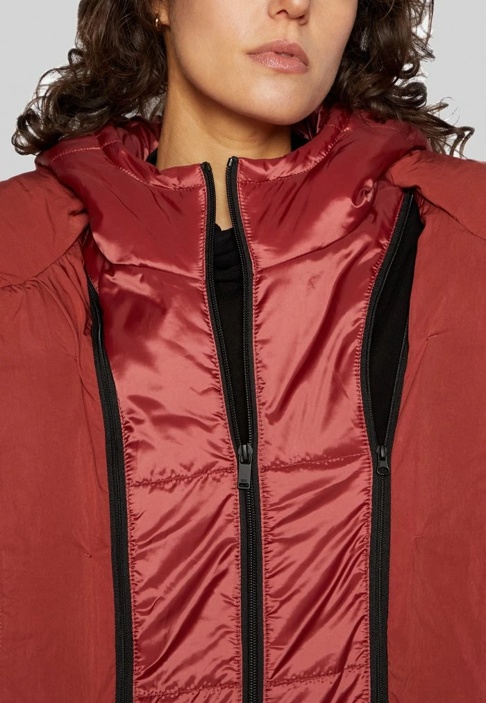 Edc By Esprit Winter Coat - Terracotta 8 Edc By Esprit Winter Coat - Terracotta - Image 8