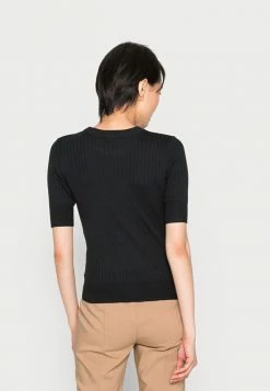 Edc By Esprit SHORT SLEEVE - Basic T-shirt - Black -edc by Esprit Shop c1c2f43cef7a4f28adb1a7498bbb4d16