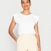 Edc By Esprit Basic T-shirt - White