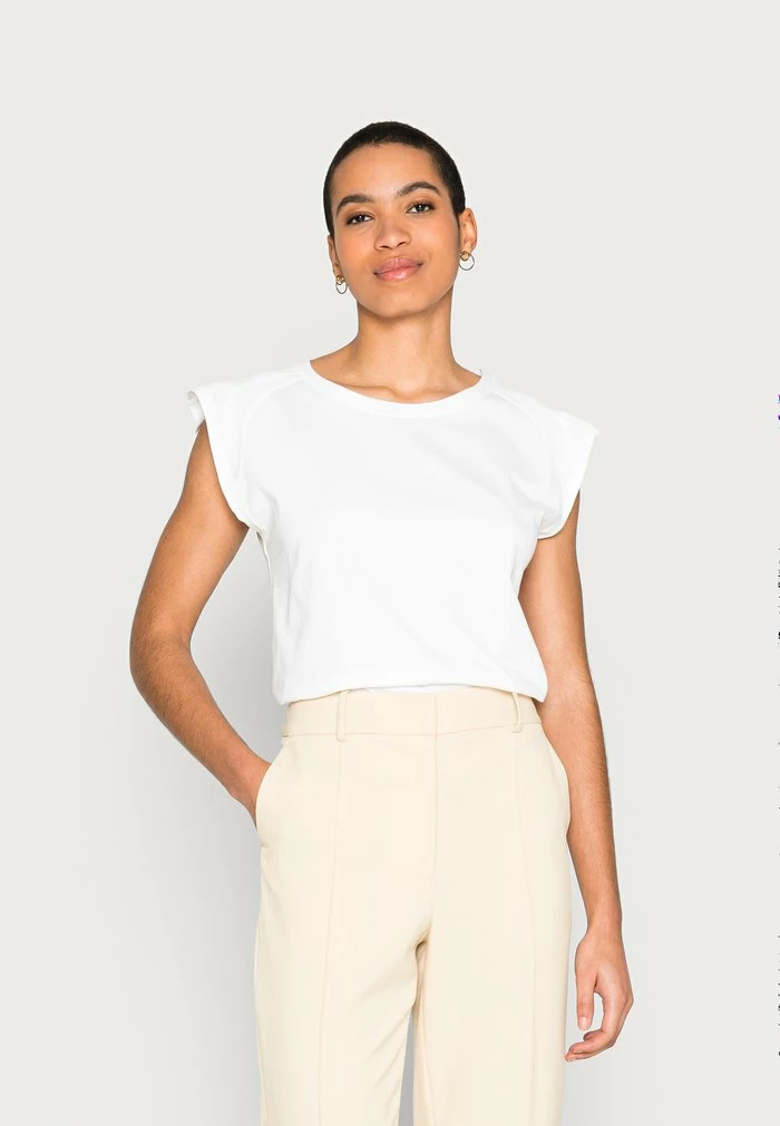 Edc By Esprit Basic T-shirt - White 1 Edc By Esprit Basic T-shirt - White