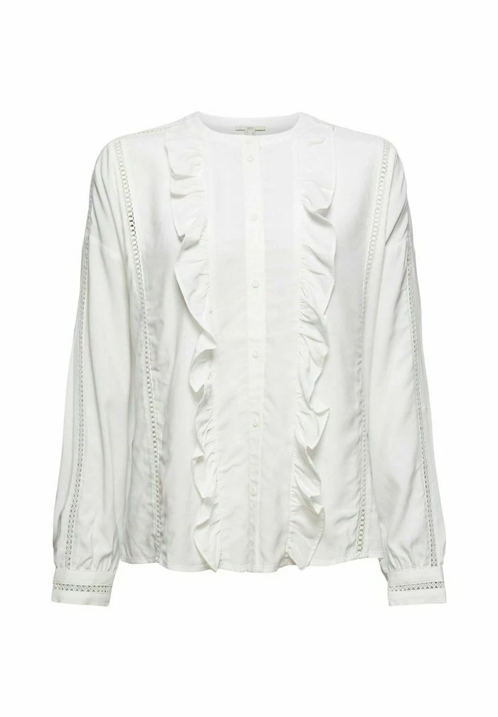 Edc By Esprit Blouse - Off White 2 Edc By Esprit Blouse - Off White - Image 2