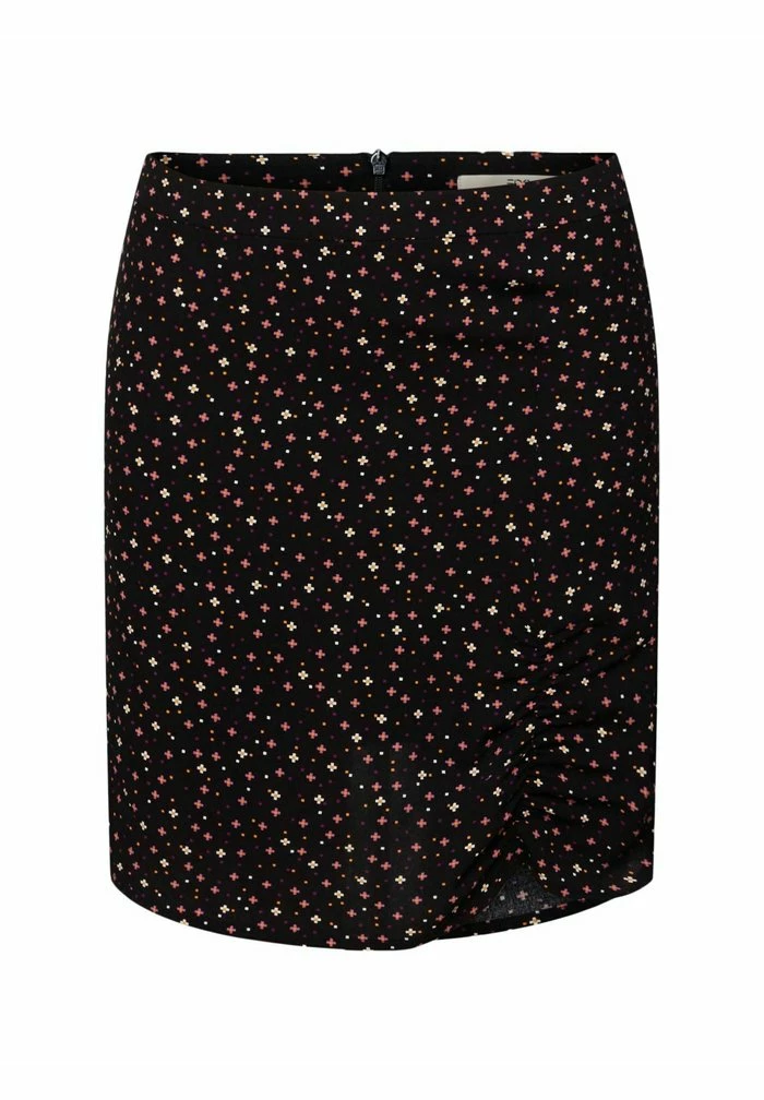 Edc By Esprit MIT MUSTER - Mini Skirt - Black 7 Edc By Esprit MIT MUSTER - Mini Skirt - Black - Image 7
