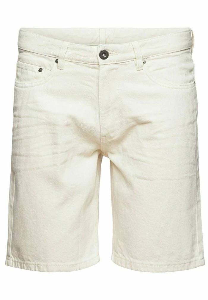 Edc By Esprit Denim Shorts - Light Beige 6 Edc By Esprit Denim Shorts - Light Beige - Image 6
