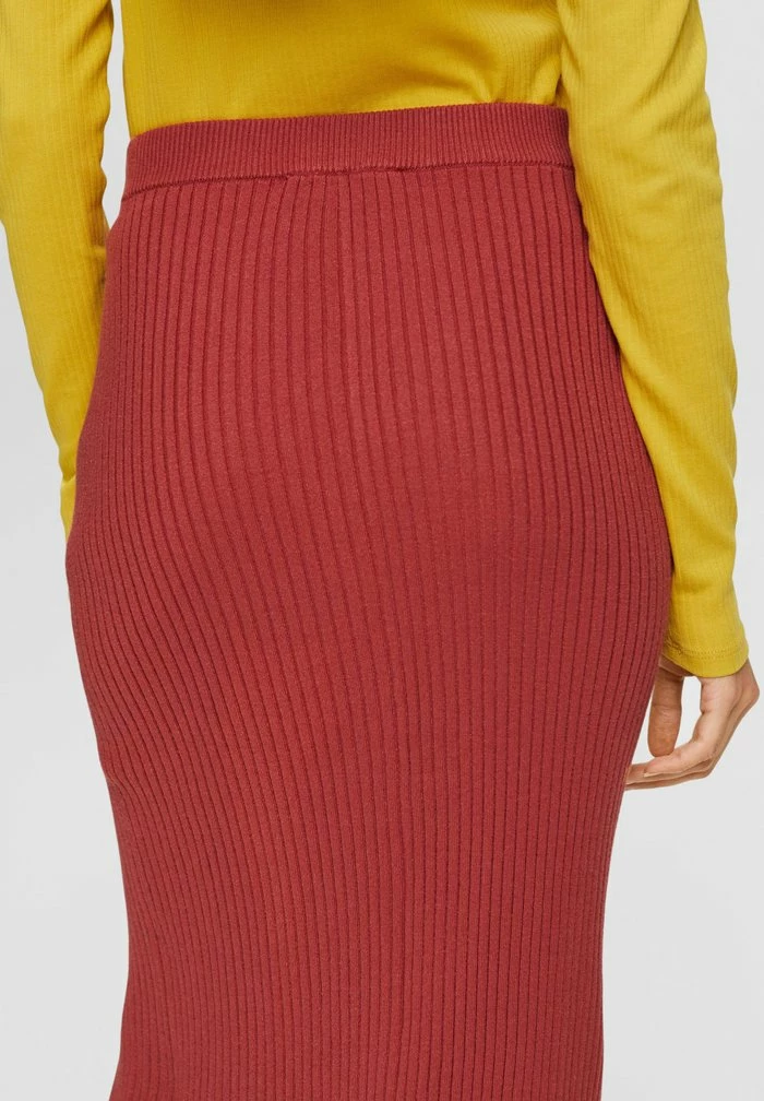 Edc By Esprit LONG - Pencil Skirt - Terracotta 5 Edc By Esprit LONG - Pencil Skirt - Terracotta - Image 5