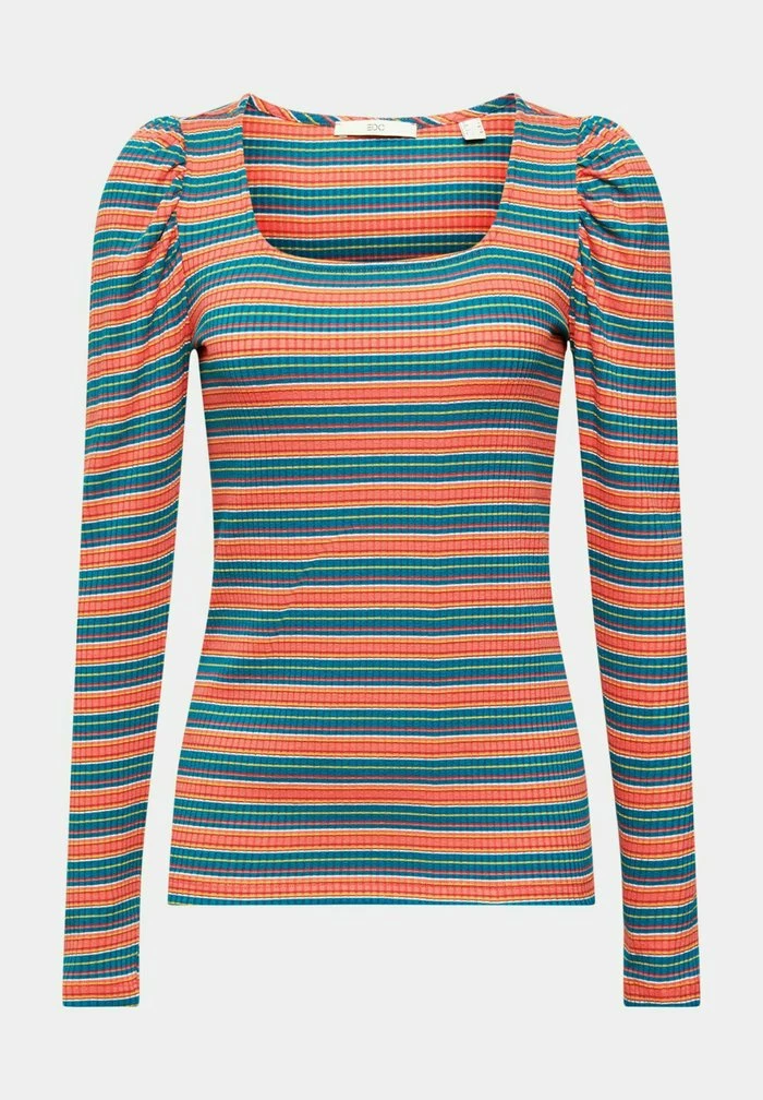 Edc By Esprit VOL SLEEVE - Long Sleeved Top - Coral 7 Edc By Esprit VOL SLEEVE - Long Sleeved Top - Coral - Image 7