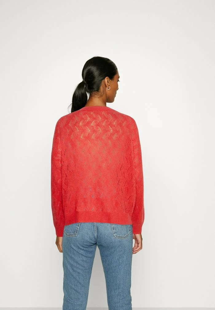 Edc By Esprit POINTELLE - Jumper - Coral 3 Edc By Esprit POINTELLE - Jumper - Coral - Image 3