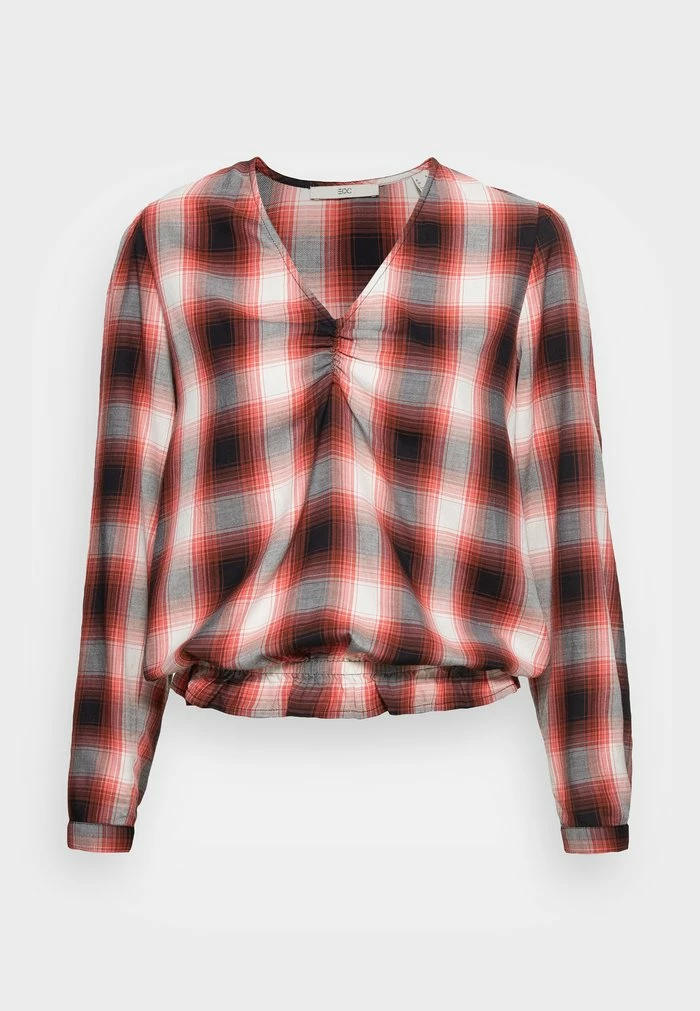 Edc By Esprit CHECK BLOUSE - Blouse - Cinnamon 1 Edc By Esprit CHECK BLOUSE - Blouse - Cinnamon