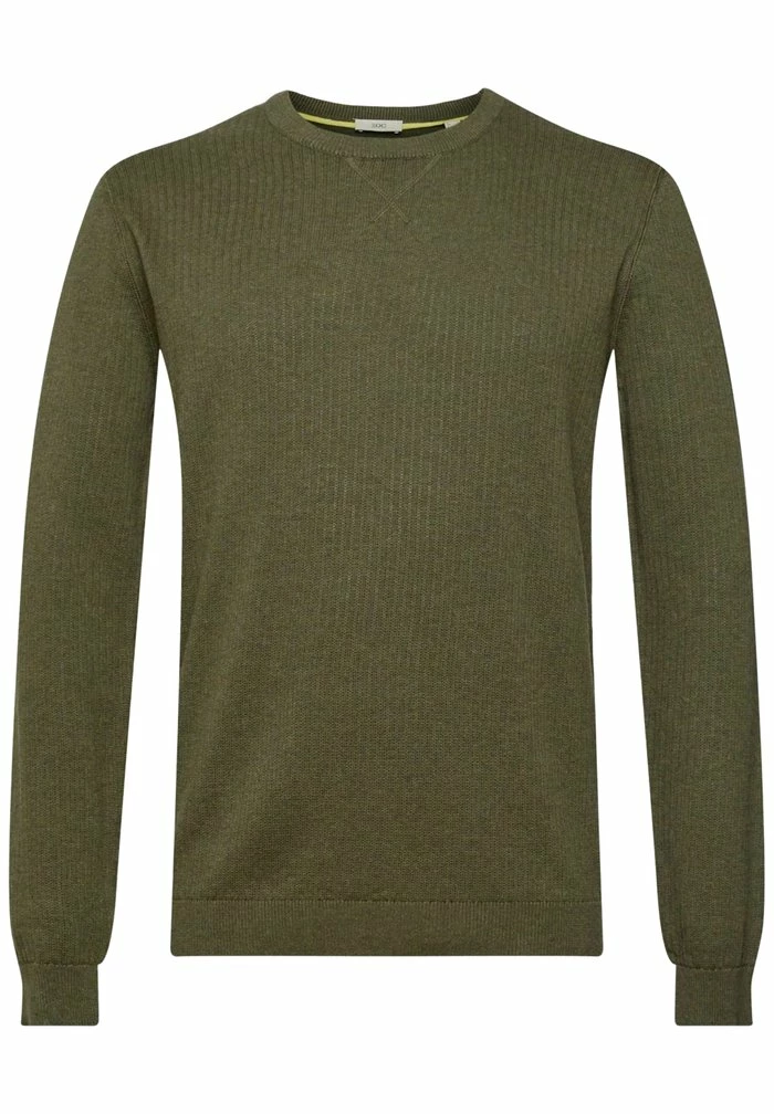 Edc By Esprit REGULAR FIT - Jumper - Dark Khaki 5 Edc By Esprit REGULAR FIT - Jumper - Dark Khaki - Image 5