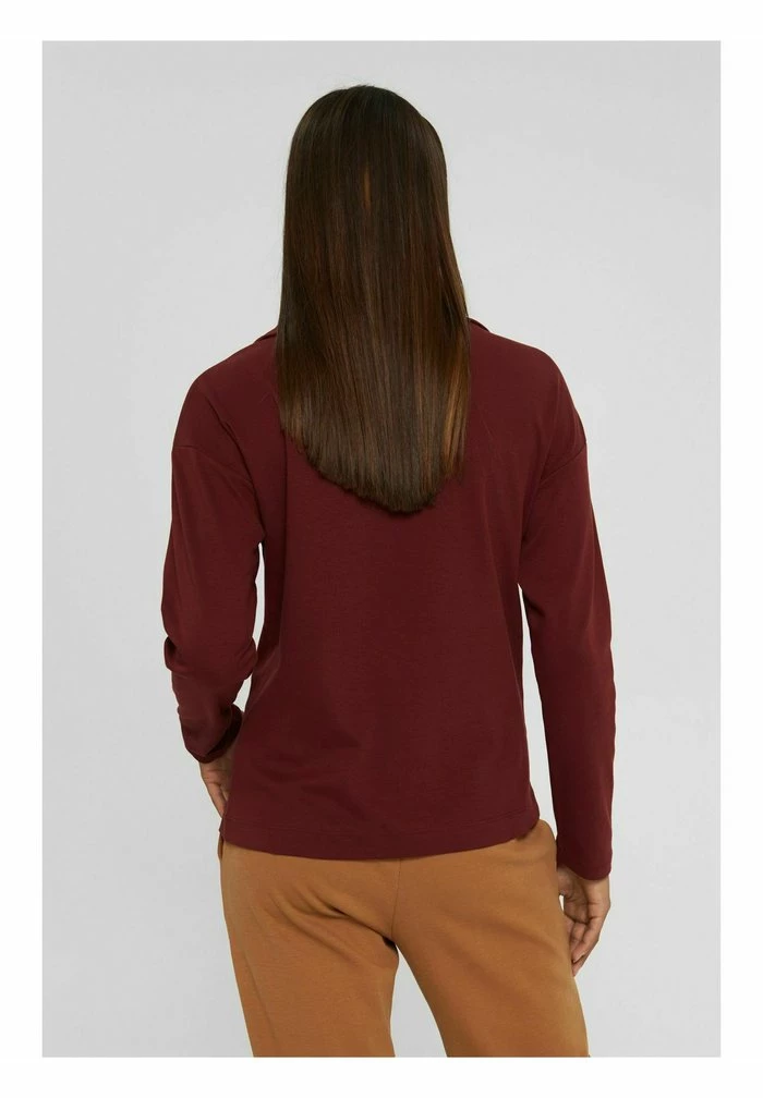 Edc By Esprit HEAVY - Long Sleeved Top - Garnet Red 11 Edc By Esprit HEAVY - Long Sleeved Top - Garnet Red - Image 11