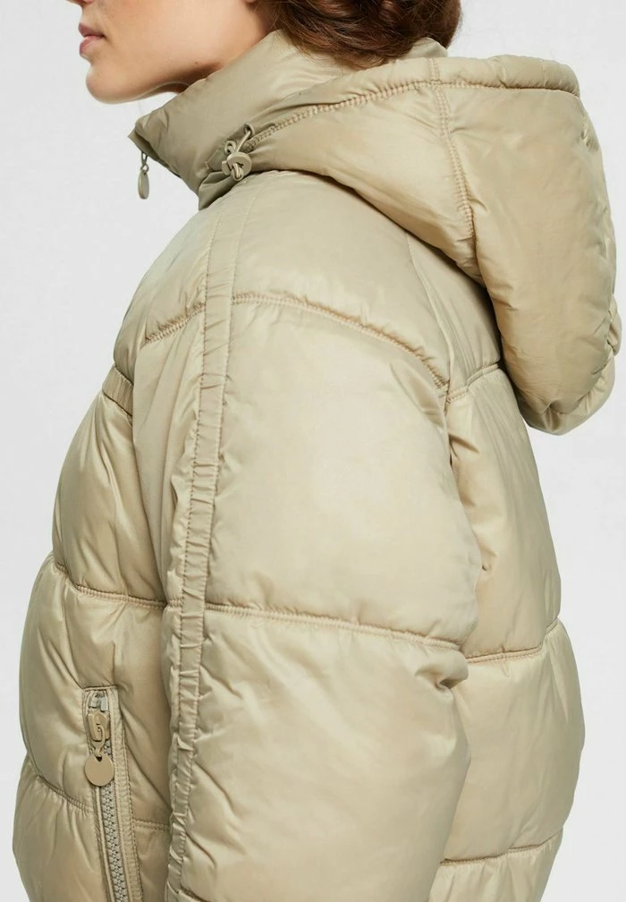 Edc By Esprit CROPPUFFER - Winter Jacket - Pale Khaki 5 Edc By Esprit CROPPUFFER - Winter Jacket - Pale Khaki - Image 5