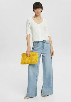 Edc By Esprit MIT KNOPFLEISTE - Blouse - Off White 11 Edc By Esprit MIT KNOPFLEISTE - Blouse - Off White -edc by Esprit Shop c6b07fb51dc24953b1a10047a44f77a9