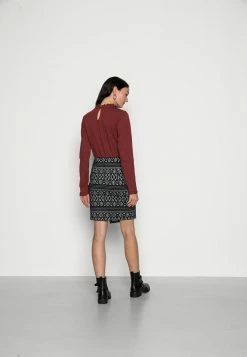 Edc By Esprit NORDIC PATT - Wrap Skirt - Black -edc by Esprit Shop c73675dcbe0440bd94e129bfc34edaaf