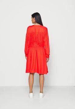 Edc By Esprit GATHERED - Day Dress - Orange Red 7 Edc By Esprit GATHERED - Day Dress - Orange Red -edc by Esprit Shop c748b2b6112b4aceb2713cae850d5f08