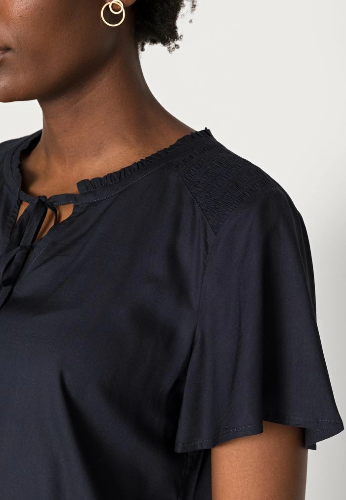 Edc By Esprit BLOUSE - Blouse - Navy 5 Edc By Esprit BLOUSE - Blouse - Navy - Image 5