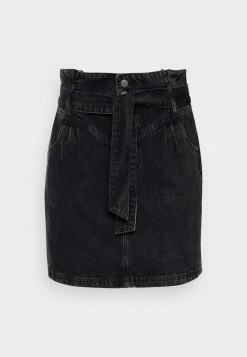 Edc By Esprit PAPERBAG - Mini Skirt - Black Dark Wash 8 Edc By Esprit PAPERBAG - Mini Skirt - Black Dark Wash -edc by Esprit Shop c79d44c7a1b5455685f9fbbcab9a043f