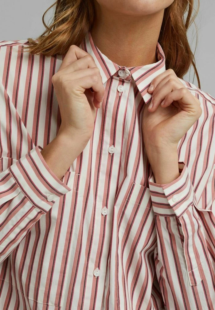 Edc By Esprit Button-down Blouse - Off White 5 Edc By Esprit Button-down Blouse - Off White - Image 5