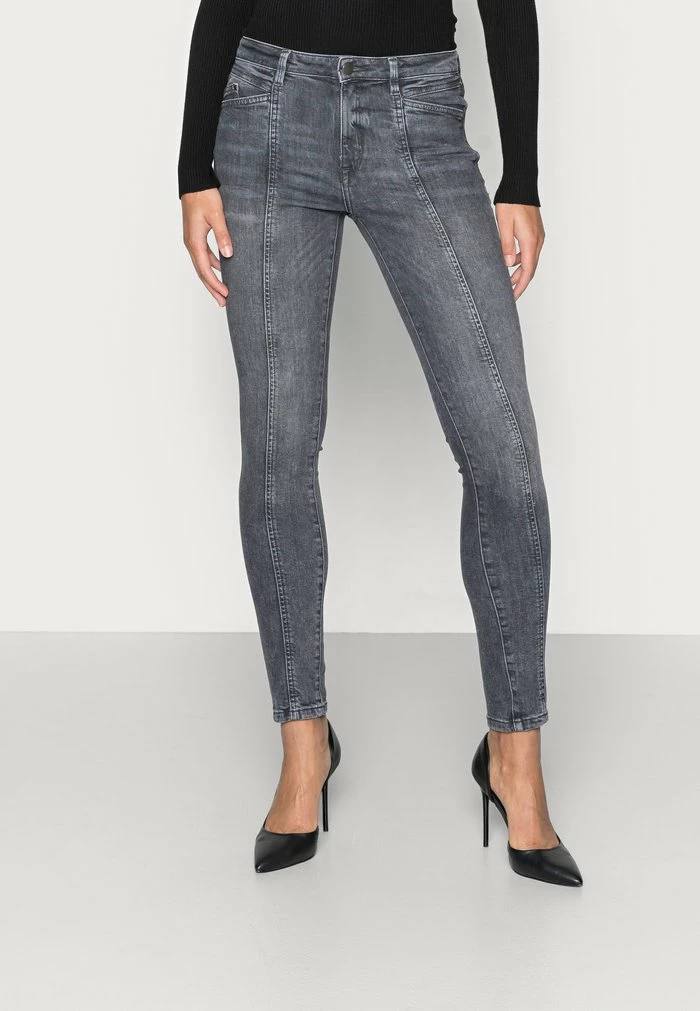 Edc By Esprit Slim Fit Jeans - Black Dark Washed 1 Edc By Esprit Slim Fit Jeans - Black Dark Washed