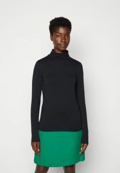 Edc By Esprit TURN UP - Long Sleeved Top - Black