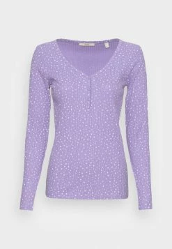 Edc By Esprit POINTELLE - Long Sleeved Top - Lilac -edc by Esprit Shop c9d497eca4e74735a0447f2187eed40e