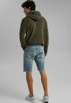Edc By Esprit Denim Shorts - Blue Light Washed -edc by Esprit Shop ca4975b40516492b9be1c14ae3ea85b3