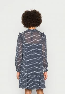 Edc By Esprit FLIRTY DRESS - Day Dress - Navy -edc by Esprit Shop cb2104184b2844adaac104ea3a5ee53e