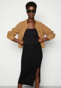 Edc By Esprit LONG - Pencil Skirt - Black -edc by Esprit Shop cb58bd987ec74d2b958ce01e7bbfbde2