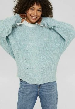 Edc By Esprit Jumper - Light Aqua Green
