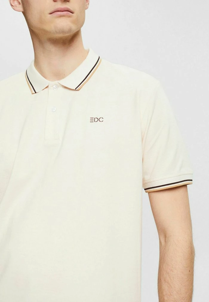 Edc By Esprit Polo Shirt - Light Beige 4 Edc By Esprit Polo Shirt - Light Beige - Image 4