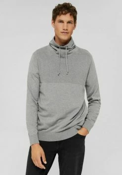 Edc By Esprit FUNNEL - Jumper - Medium Grey
