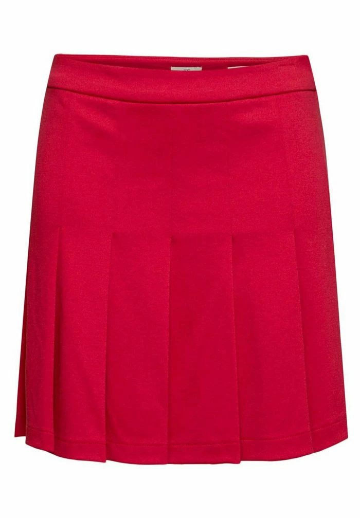 Edc By Esprit Pleated Skirt - Red 6 Edc By Esprit Pleated Skirt - Red - Image 6