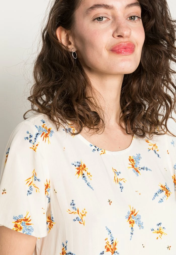 Edc By Esprit Blouse - Off White 5 Edc By Esprit Blouse - Off White - Image 5