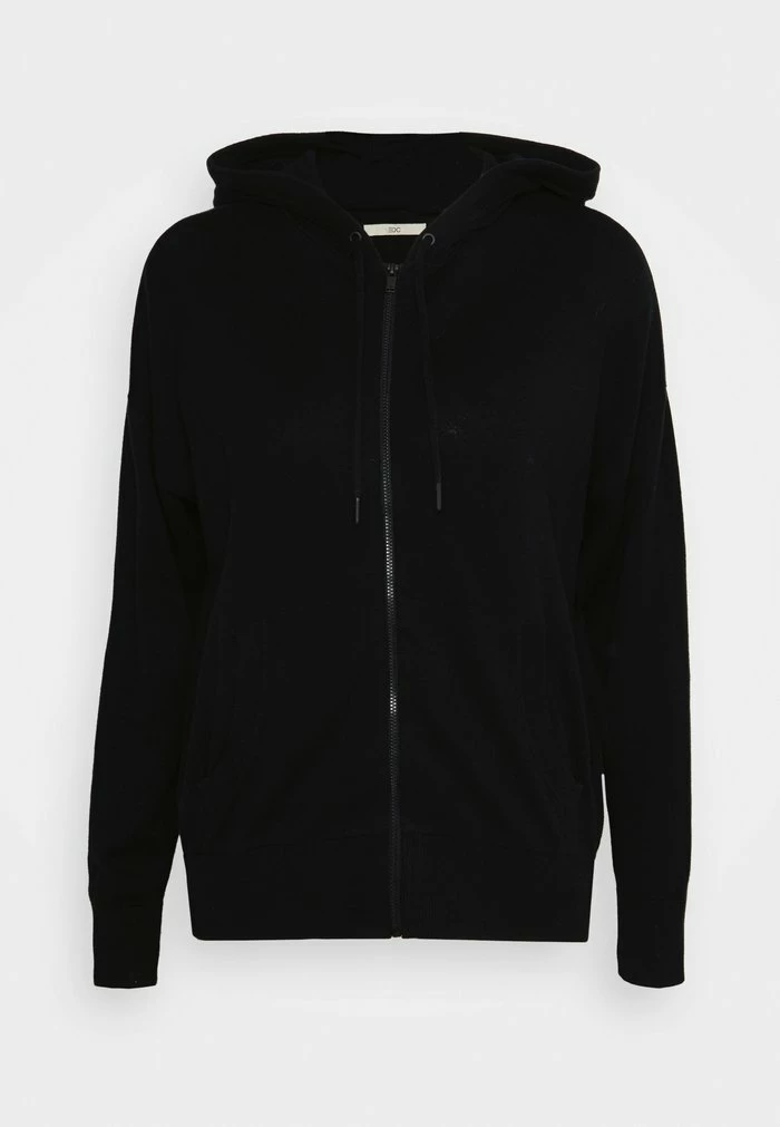 Edc By Esprit HOOD - Cardigan - Black 4 Edc By Esprit HOOD - Cardigan - Black - Image 4