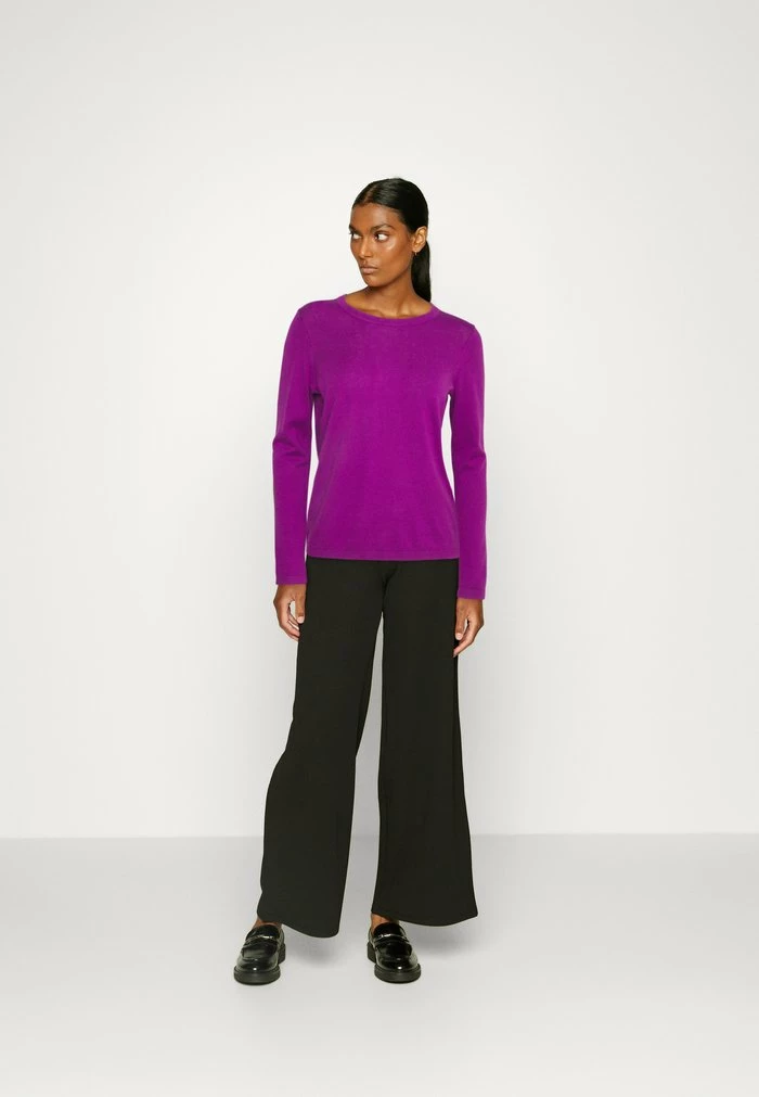 Edc By Esprit C NECK - Jumper - Violet 2 Edc By Esprit C NECK - Jumper - Violet - Image 2