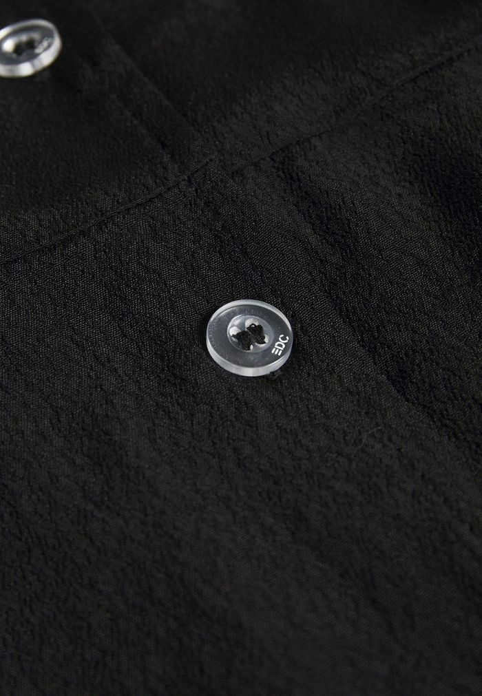Edc By Esprit Button-down Blouse - Black 3 Edc By Esprit Button-down Blouse - Black - Image 3