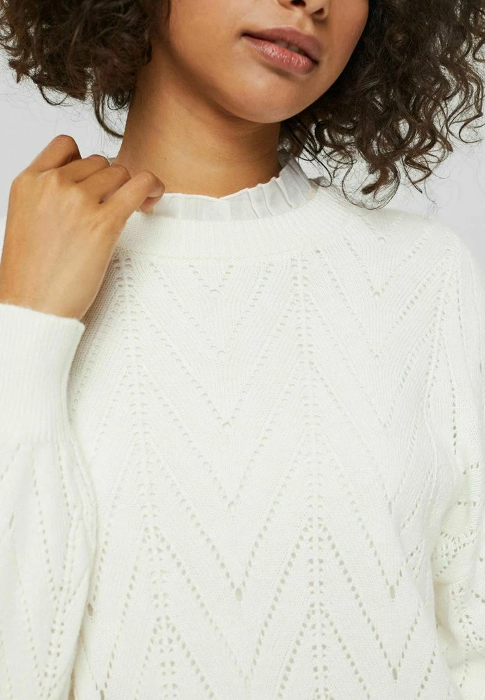 Edc By Esprit Jumper - Off White 3 Edc By Esprit Jumper - Off White - Image 3