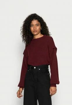 Edc By Esprit SWEATER POWER - Jumper - Dark Red