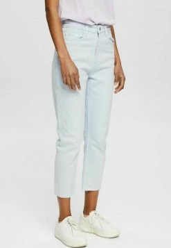 Edc By Esprit Straight Leg Jeans - Light Blue