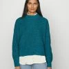 Edc By Esprit Jumper - Teal Blue