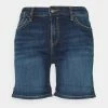 Edc By Esprit Denim Shorts - Blue Dark Wash