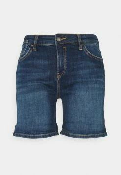 Edc By Esprit Denim Shorts - Blue Dark Wash
