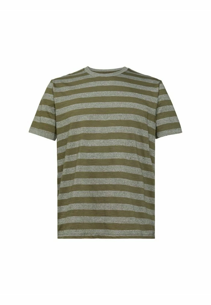 Edc By Esprit REGULAR FIT - Print T-shirt - Dark Khaki 6 Edc By Esprit REGULAR FIT - Print T-shirt - Dark Khaki - Image 6