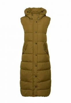 Edc By Esprit LONGLINE - Waistcoat - Khaki Green 11 Edc By Esprit LONGLINE - Waistcoat - Khaki Green -edc by Esprit Shop d0fef59972484db6960804969fbb981d