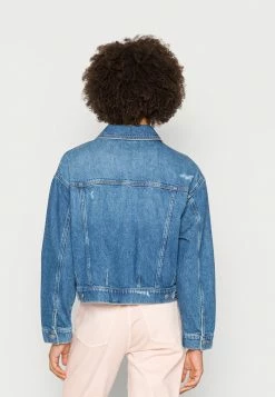 Edc By Esprit OCS JACKET - Denim Jacket - Blue Medium Wash -edc by Esprit Shop d19672c58007406da5e9eae579a69e57